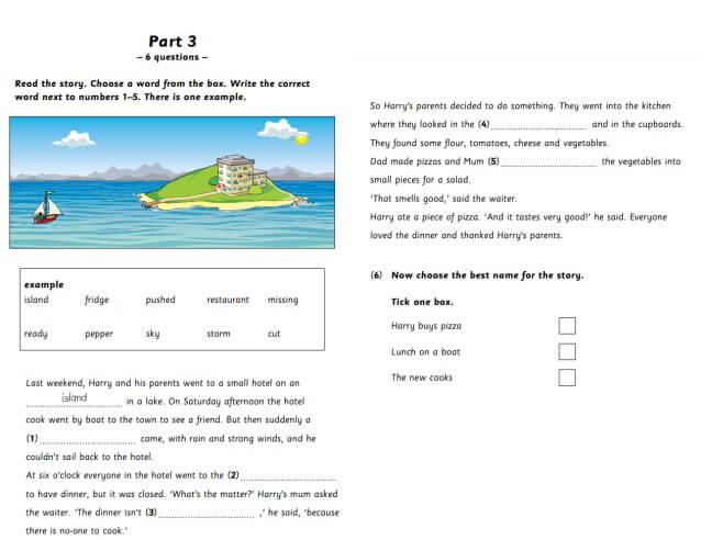 a2 flyers - reading-writing